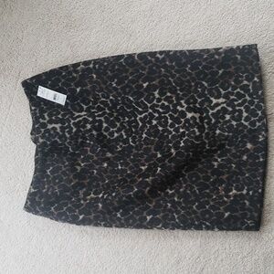 Nwt animal print skirt